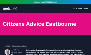 Preview of the Citizens Advice Eastbourne Case Study