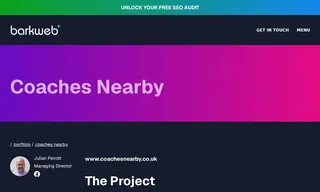 Preview of the Coaches Nearby Case Study