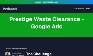 Preview of the Prestige Waste Clearance Case Study