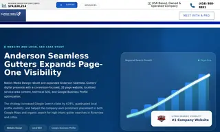 Preview of the Anderson Seamless Gutters Case Study