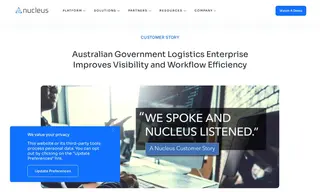 Preview of the Large Australian Government Logistics Enterprise Case Study