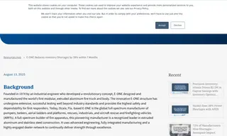 Preview of the E-ONE Case Study
