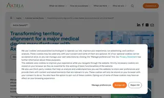 Preview of the Major Medical Device Manufacturer Case Study