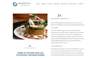Preview of the M Culinary Concepts Case Study