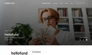 Preview of the HelloFund Case Study