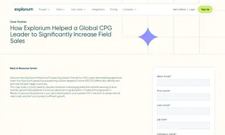 Preview of the Fortune 500 CPG Leader Case Study