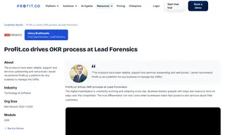 Preview of the Lead Forensics Case Study