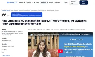Preview of the Messe Muenchen India Case Study