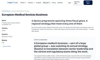 Preview of the European Medical Devices Business Case Study