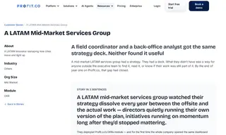 Preview of the Latam Mid-market Services Group Case Study