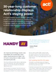 Preview of the Handy AV Limited Case Study