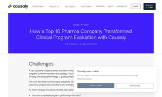 Preview of the Top 10 Pharma Company Case Study