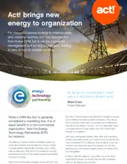 Preview of the Energy Technology Partnership Case Study