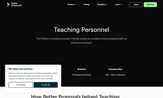 Preview of the Teaching Personnel Case Study