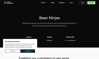 Preview of the Bean Ninjas Case Study