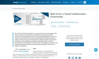 Preview of the Dassault Systemes Case Study
