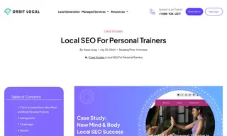 Preview of the New Mind and Body Personal Training Case Study
