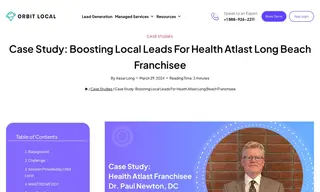Preview of the Health Atlast Long Beach Franchisee Case Study