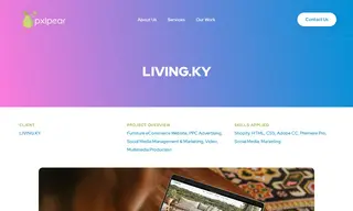Preview of the Living.ky Case Study