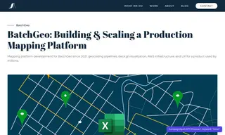 Preview of the BatchGeo Case Study