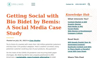 Preview of the Bio Bidet by Bemis Case Study