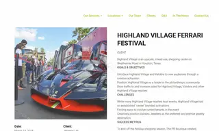 Preview of the Highland Village Case Study