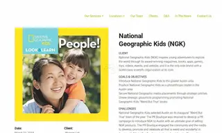 Preview of the National Geographic Kids Case Study
