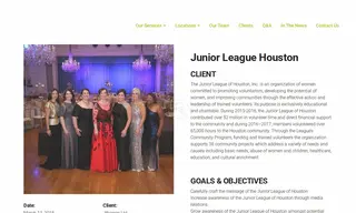 Preview of the Junior League of Houston Case Study