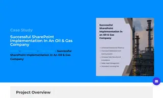 Preview of the Oil & Gas Company Case Study