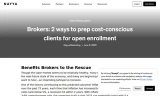 Preview of the Benefits Brokers Case Study