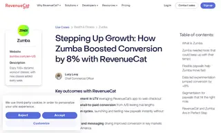 Preview of the Zumba Case Study