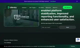 Preview of the Client Chat Live Case Study