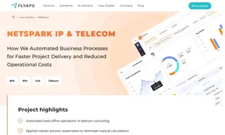 Preview of the NetSpark IP & Telecom Case Study