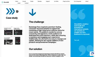 Preview of the Backstage Pass Case Study