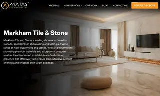 Preview of the Markham Tile & Stone Case Study