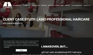 Preview of the LASIO Professional Haircare Case Study