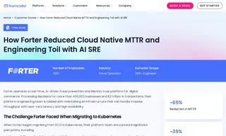 Preview of the Forter Case Study