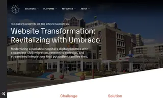 Preview of the Children's Hospital of The King's Daughters (CHKD) Case Study