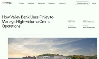 Preview of the Valley Bank Case Study
