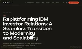 Preview of the IBM Case Study
