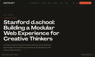 Preview of the Stanford d.school Case Study