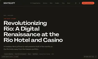 Preview of the Rio Hotel and Casino Case Study