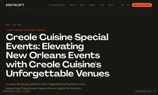Preview of the Creole Cuisine Case Study