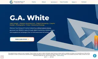 Preview of the G.A. White Custom Homes Case Study
