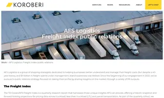 Preview of the AFS Logistics Case Study