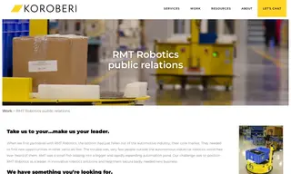 Preview of the RMT Robotics Case Study