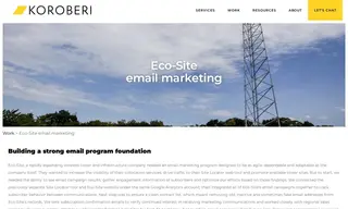 Preview of the Eco-Site Case Study