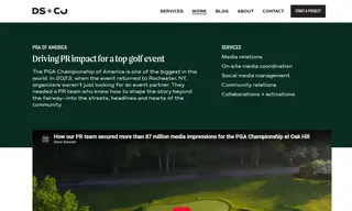 Preview of the PGA of America Case Study