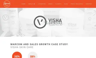 Preview of the Visha Skin Care Case Study