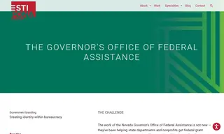 Preview of the Nevada Governor's Office of Federal Assistance Case Study